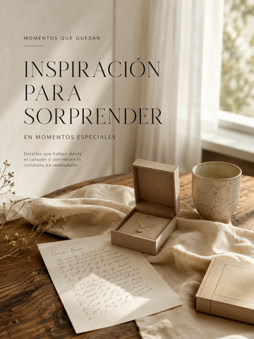 inspiración para sorprender en momentos especiales