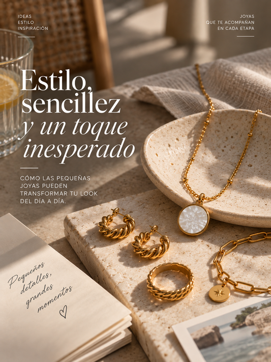 estilo, sencillez y un toque inesperado