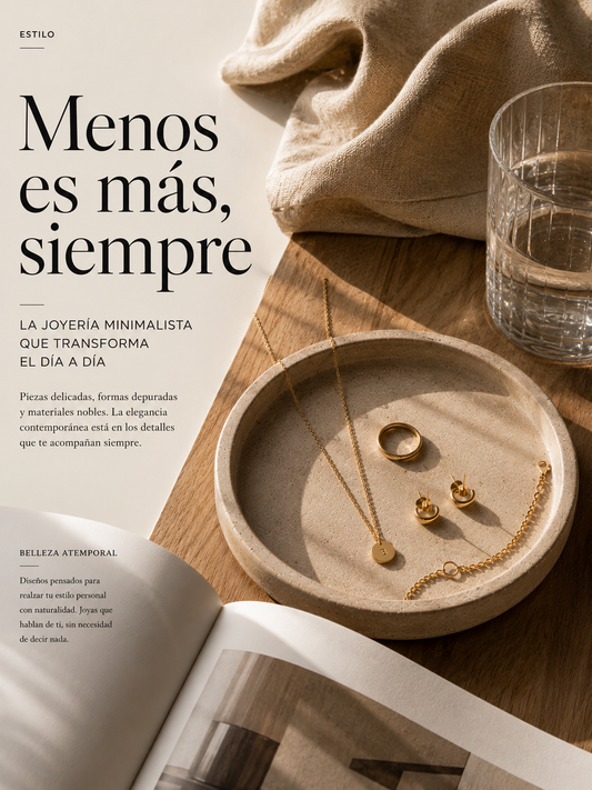 la joyería minimalista que transforma el día a día