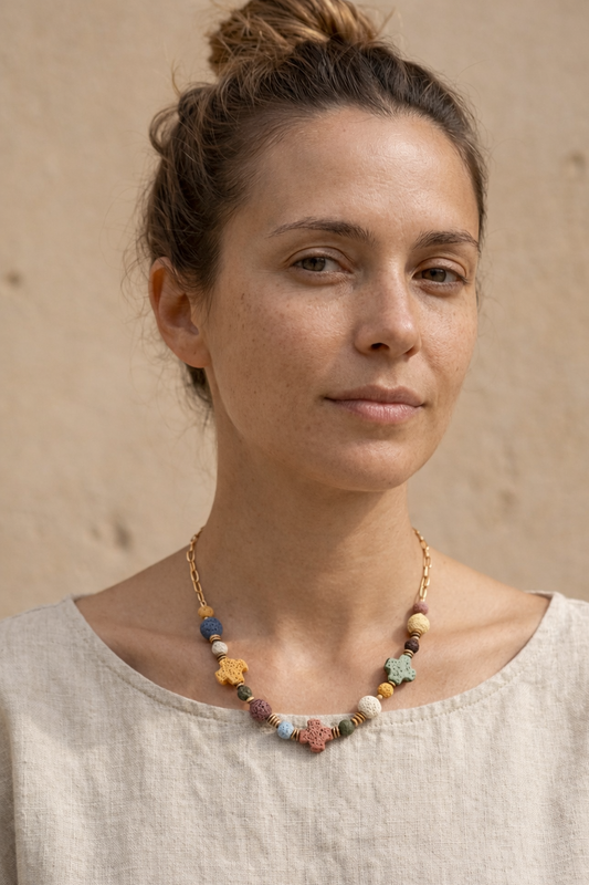 Collar Terra Bloom – Multicolor