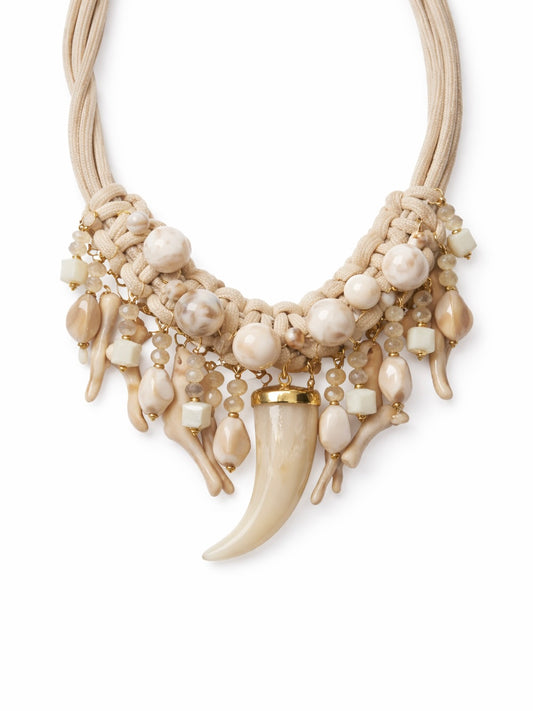 Collar Coralia Nácar – Marfil