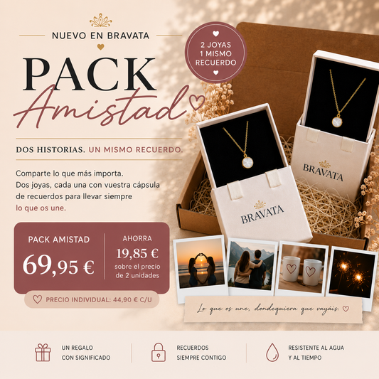 Pack Amistad - 2 Collares Esencial con Cápsula