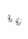 Pendientes tipo gota efecto espejo, disponibles en plata (modelo Gota Espejo)