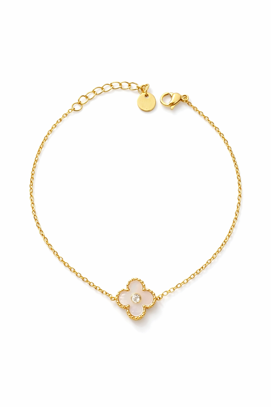 Pulsera Clover Pearl – Gold